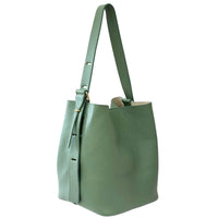 Ischia Dollaro Italian Leather Shoulder Bag