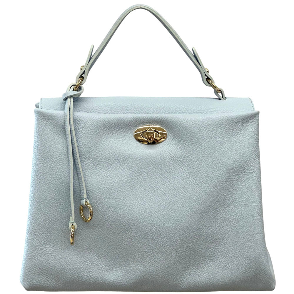 Elowen Italian Leather Top Handle Handbag