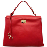 Elowen Italian Leather Top Handle Handbag