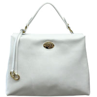 Elowen Italian Leather Top Handle Handbag