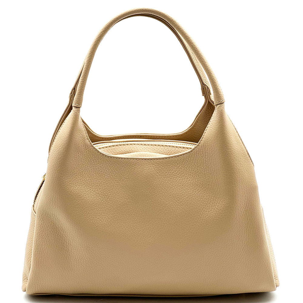 Giulia Italian Cow Leather Shoulder & Crossbody Handbag