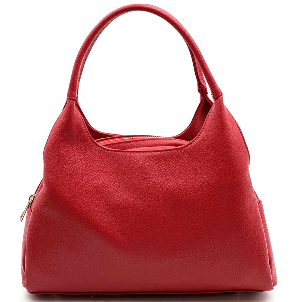 Giulia Italian Cow Leather Shoulder & Crossbody Handbag