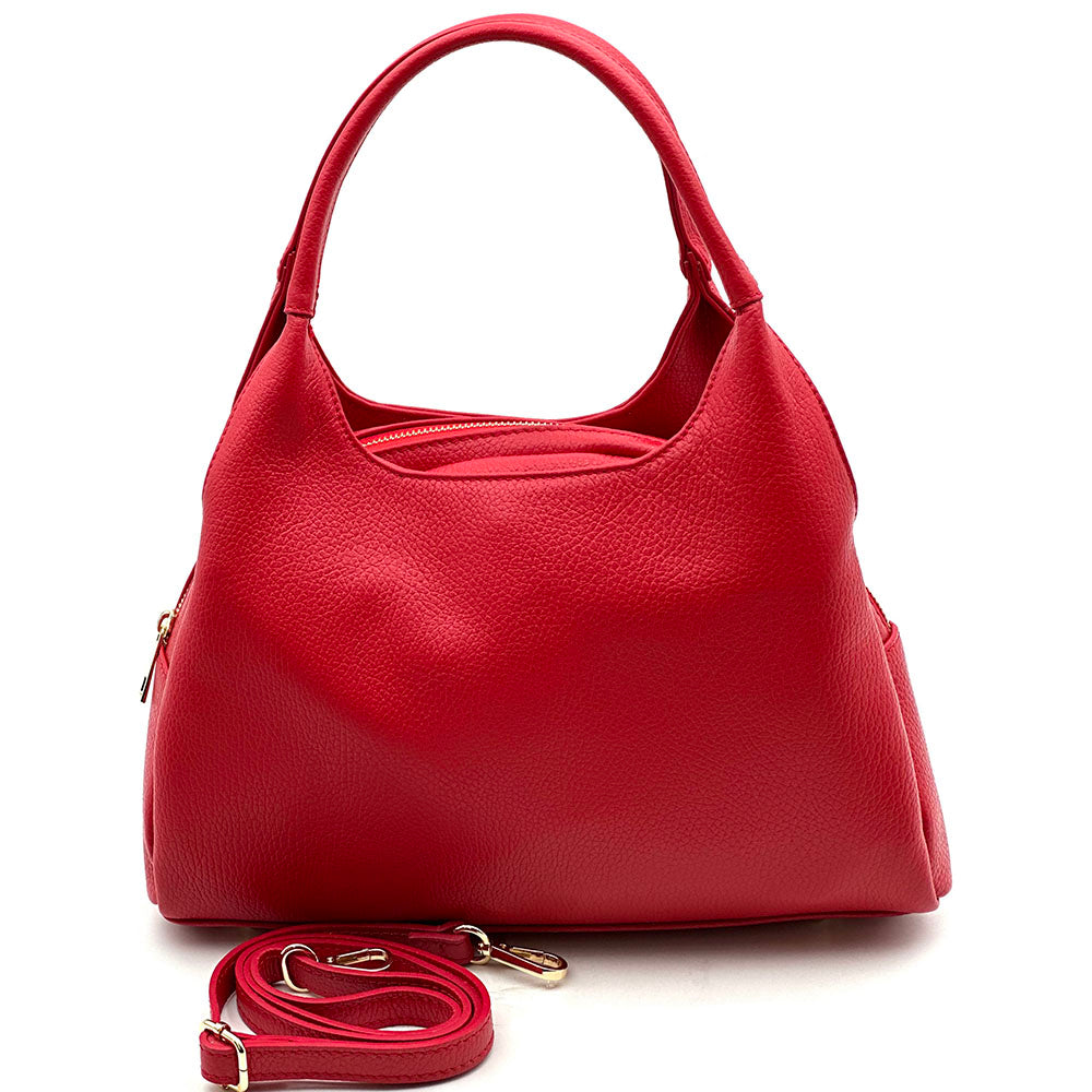 Giulia Italian Cow Leather Shoulder & Crossbody Handbag