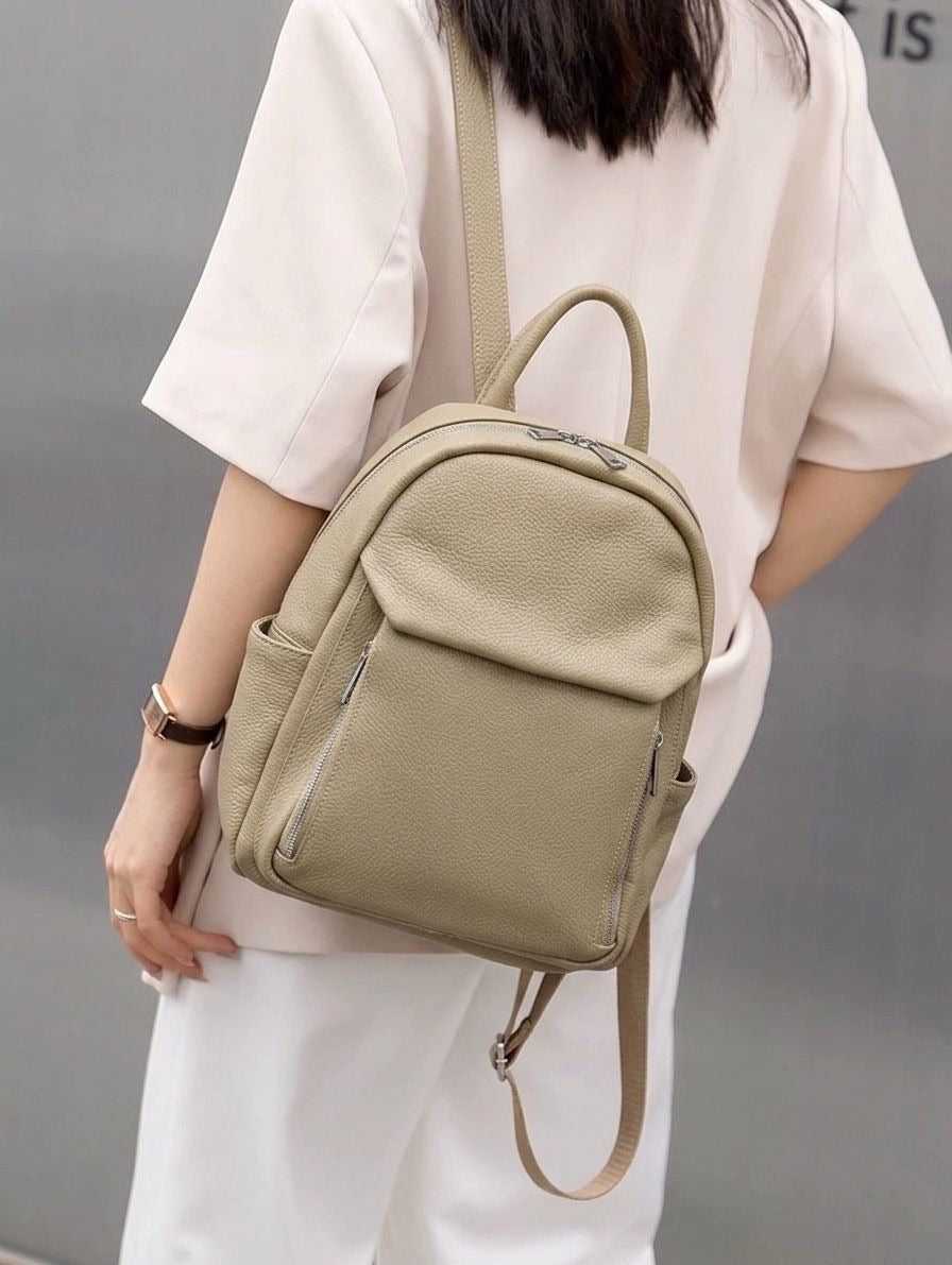 Alessia Italian Leather Backpack