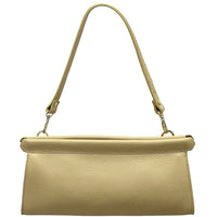 Eliora Italian Cow Leather Convertible Baguette Bag