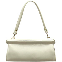 Eliora Italian Cow Leather Convertible Baguette Bag