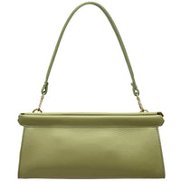Eliora Italian Cow Leather Convertible Baguette Bag