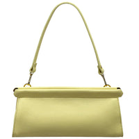 Eliora Italian Cow Leather Convertible Baguette Bag