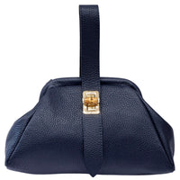 Lavinia Italian Leather Frame Shoulder Bag