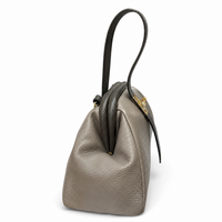 Lavinia Italian Leather Frame Shoulder Bag