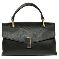 Casimira Italian Leather Envelope Top Handle Bag