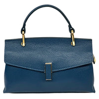 Casimira Italian Leather Envelope Top Handle Bag