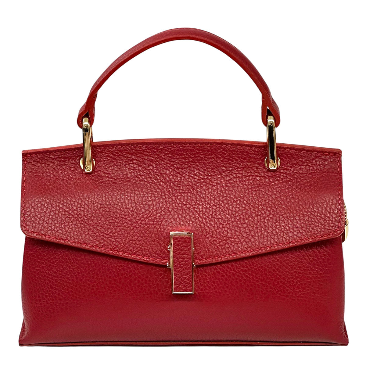 Casimira Italian Leather Envelope Top Handle Bag