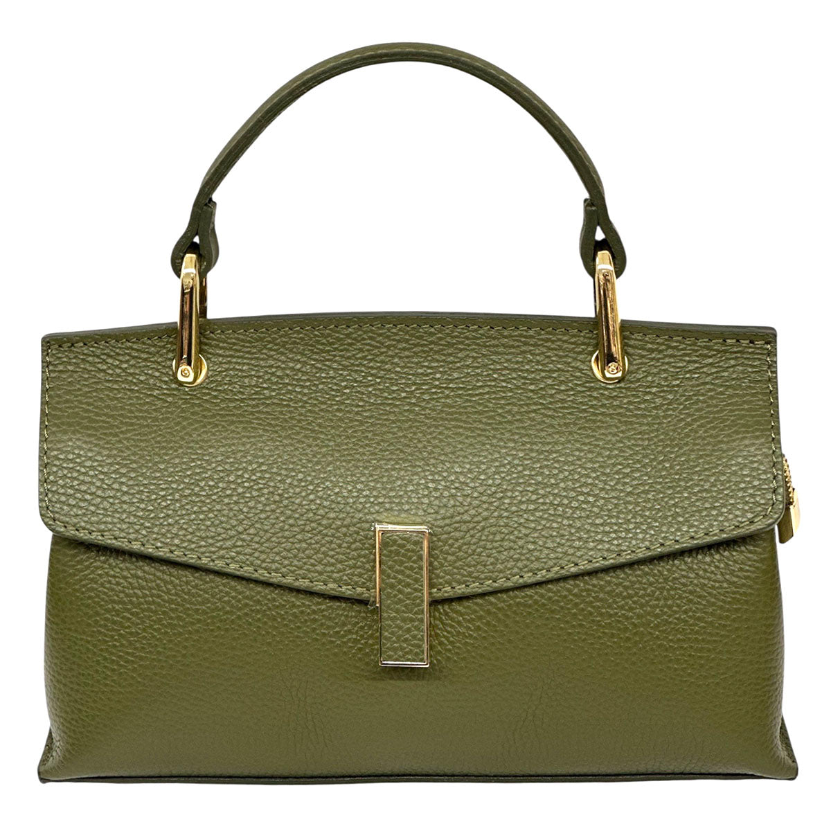 Casimira Italian Leather Envelope Top Handle Bag