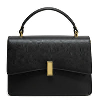 Flaminia Structured Italian Cow Leather Handbag