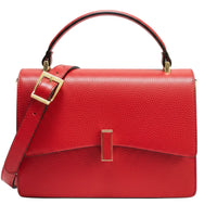 Flaminia Structured Italian Cow Leather Handbag