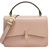 Flaminia Structured Italian Cow Leather Handbag