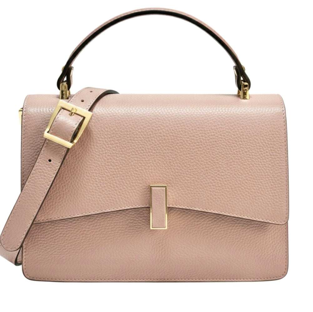 Flaminia Structured Italian Cow Leather Handbag