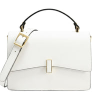 Flaminia Structured Italian Cow Leather Handbag