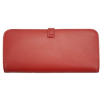 Womens coin case in red