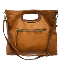 Calista Convertible Woven Italian Leather Bag