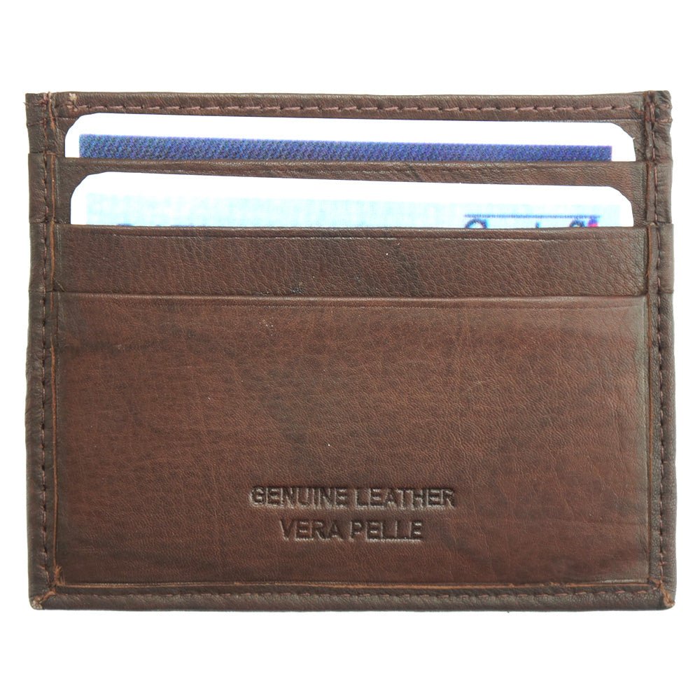 Lisa S calf-skin leather card holder-3