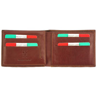 Nicolò brown leather wallet