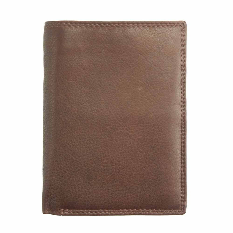 Pierre Brown Leather Wallet