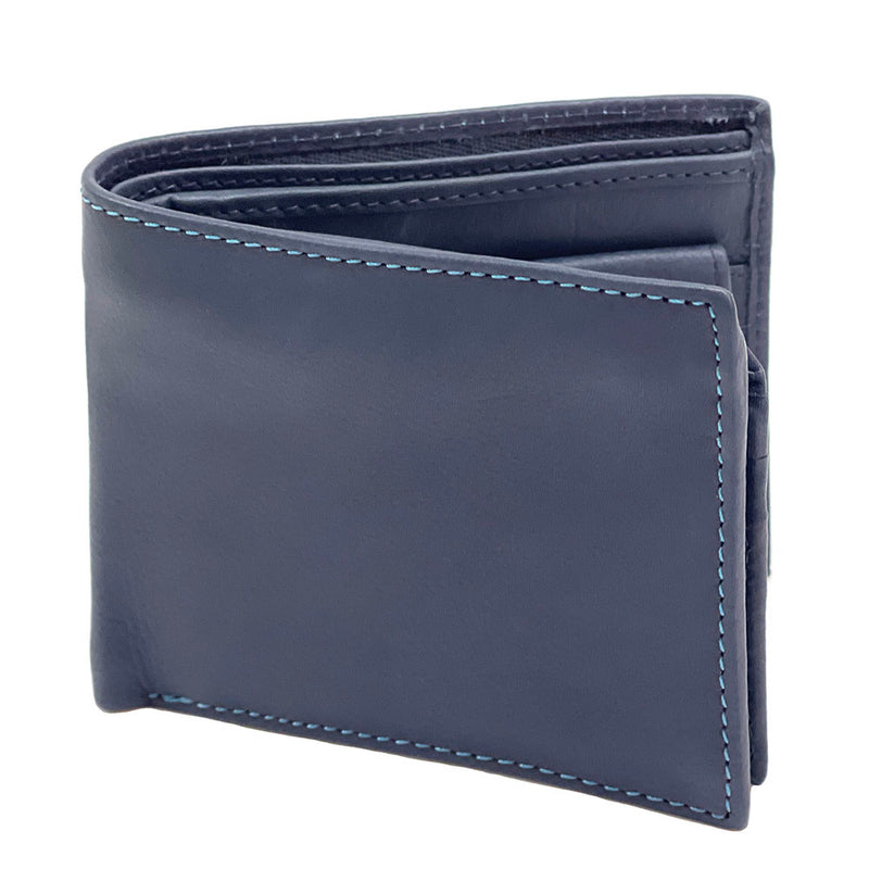 Aaron cow Leather wallet