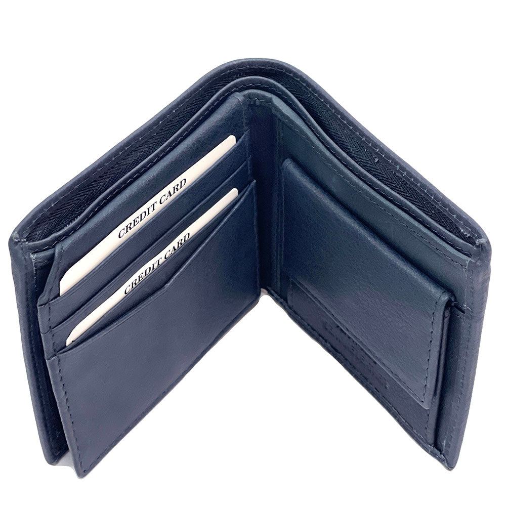 Aaron cow Leather wallet