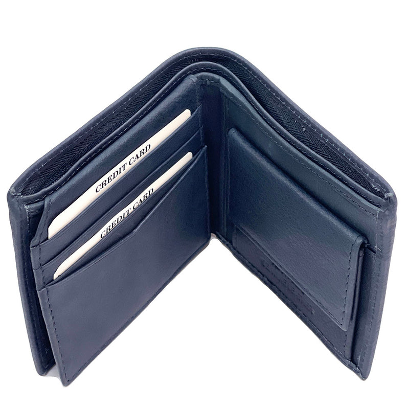 Aaron Leather Wallet: Timeless Elegance and Function - Leather Italiano