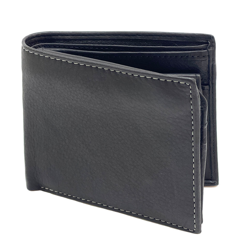 Aaron Leather Wallet: Timeless Elegance and Function - Leather Italiano