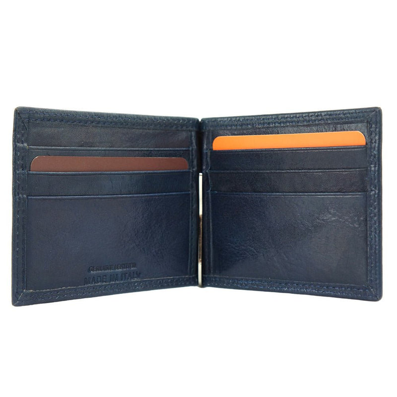 Genuine calfskin Leather wallet Gianni V-3