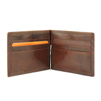 Genuine calfskin Leather wallet Gianni V-7