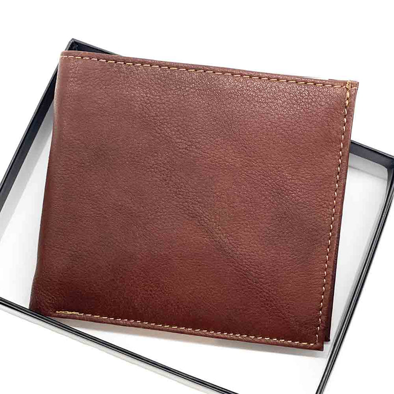 Valerio Leather Wallet in brown