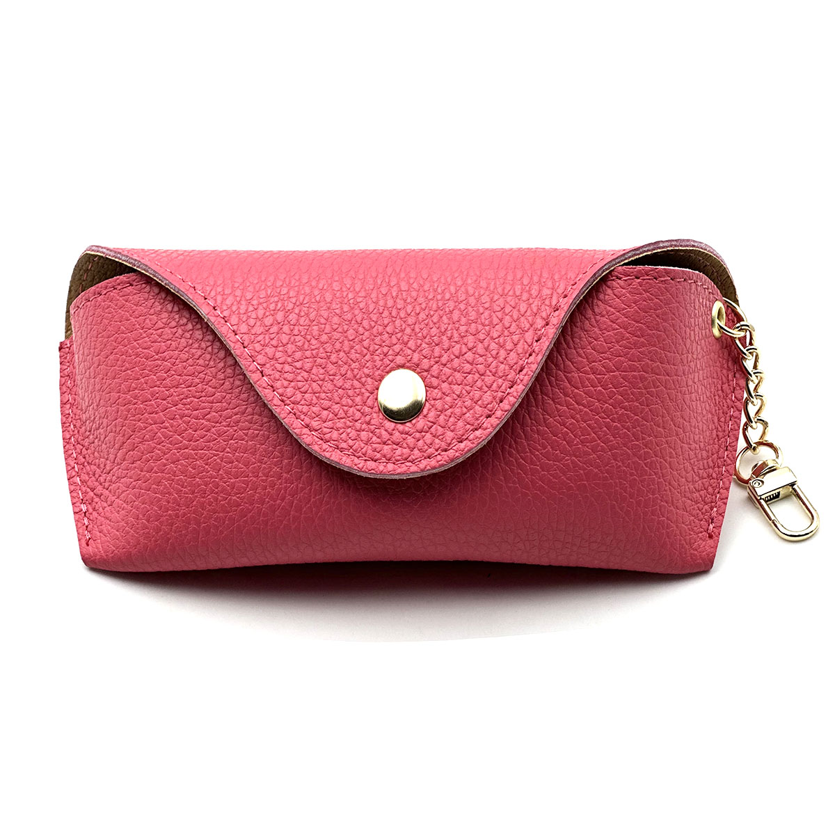 Lisetta Clip-On Italian Leather Glasses Case