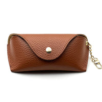 Lisetta Clip-On Italian Leather Glasses Case