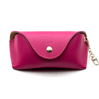 Lisetta Clip-On Italian Leather Glasses Case