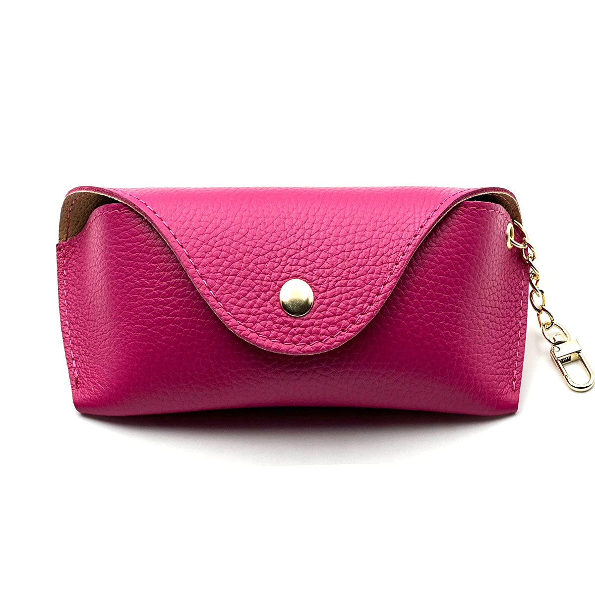 Lisetta Clip-On Italian Leather Glasses Case