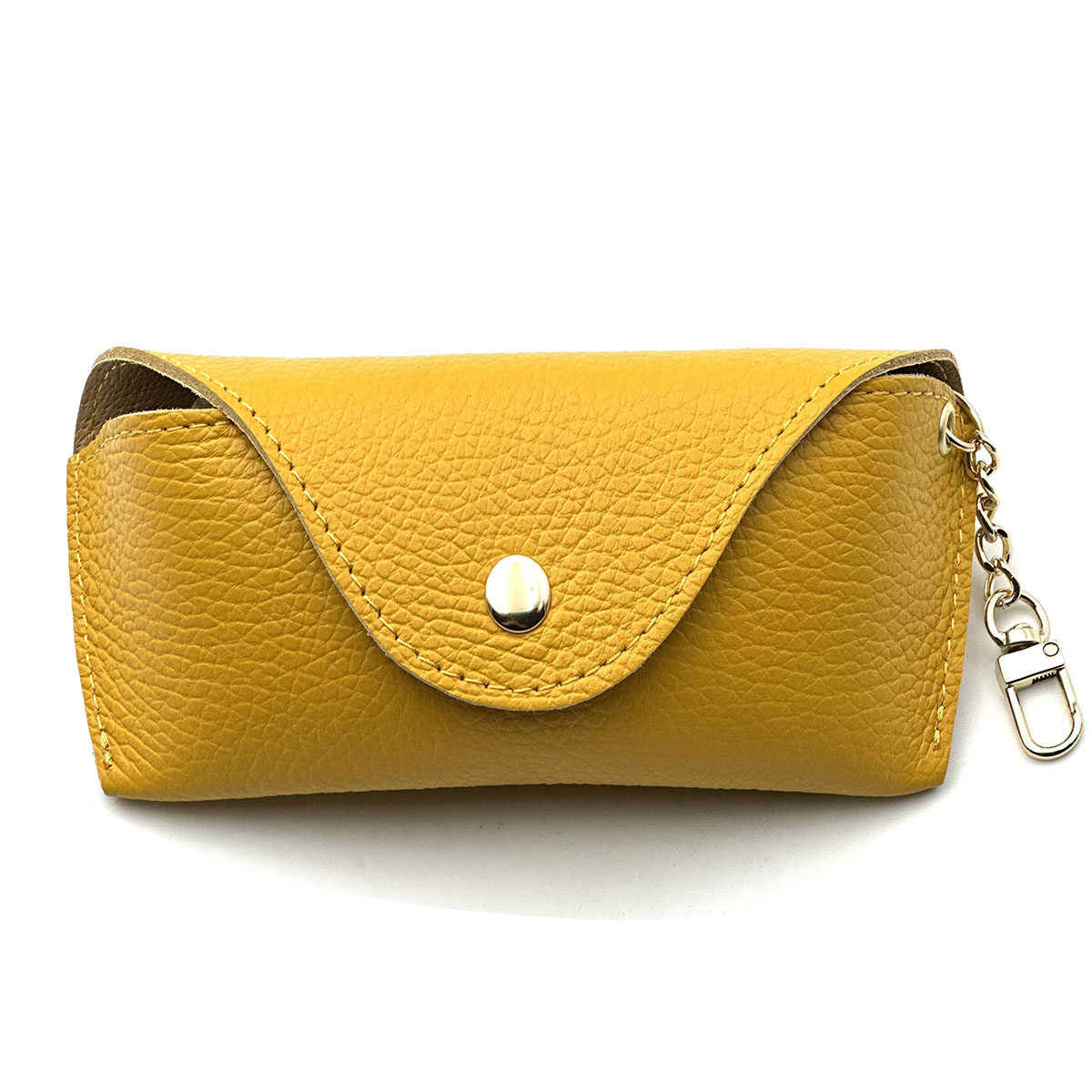 Lisetta Clip-On Italian Leather Glasses Case