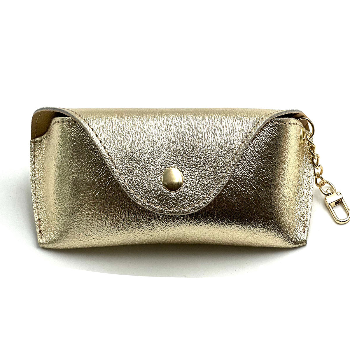 Lisetta Clip-On Italian Leather Glasses Case