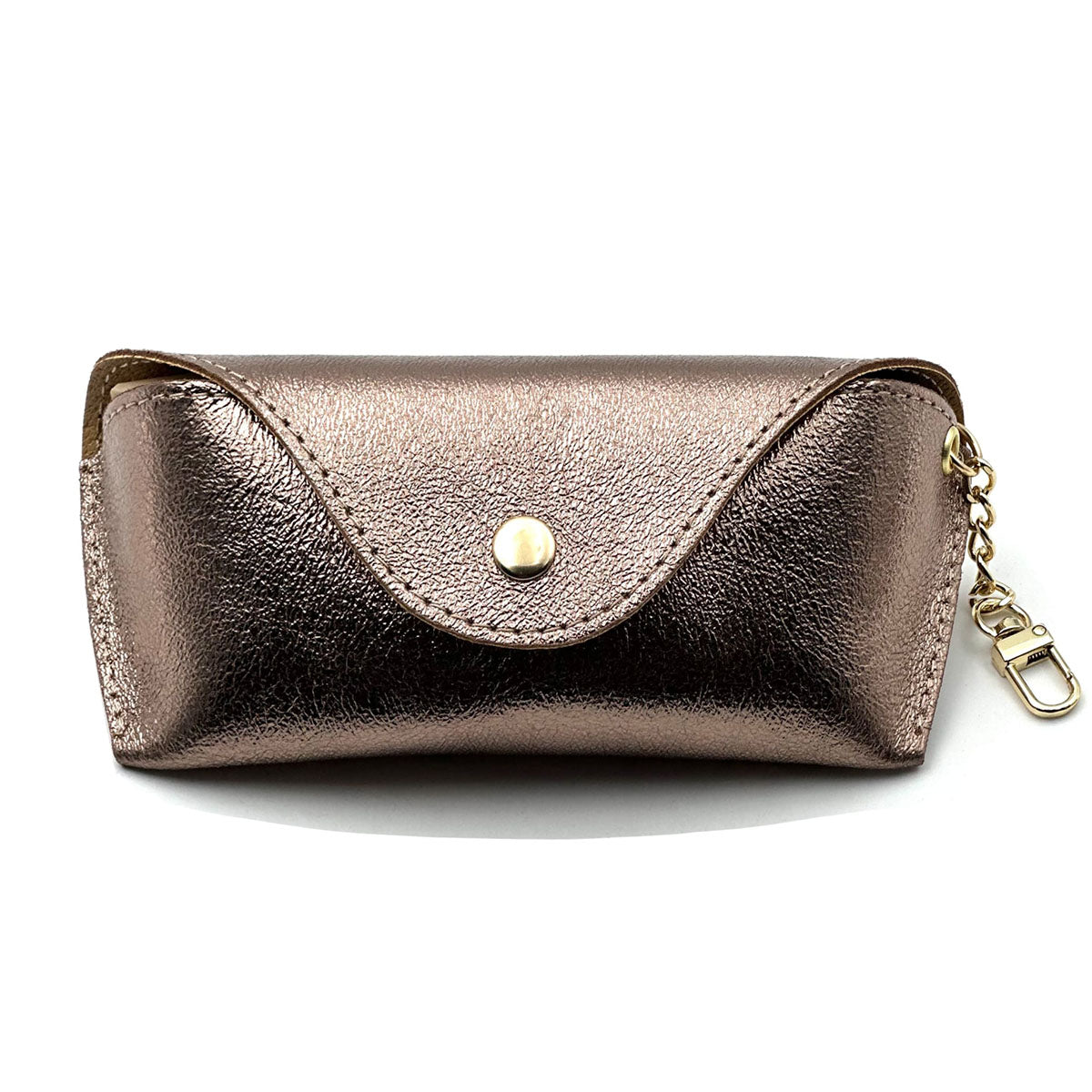 Lisetta Clip-On Italian Leather Glasses Case