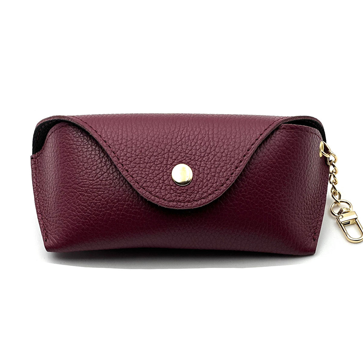 Lisetta Clip-On Italian Leather Glasses Case