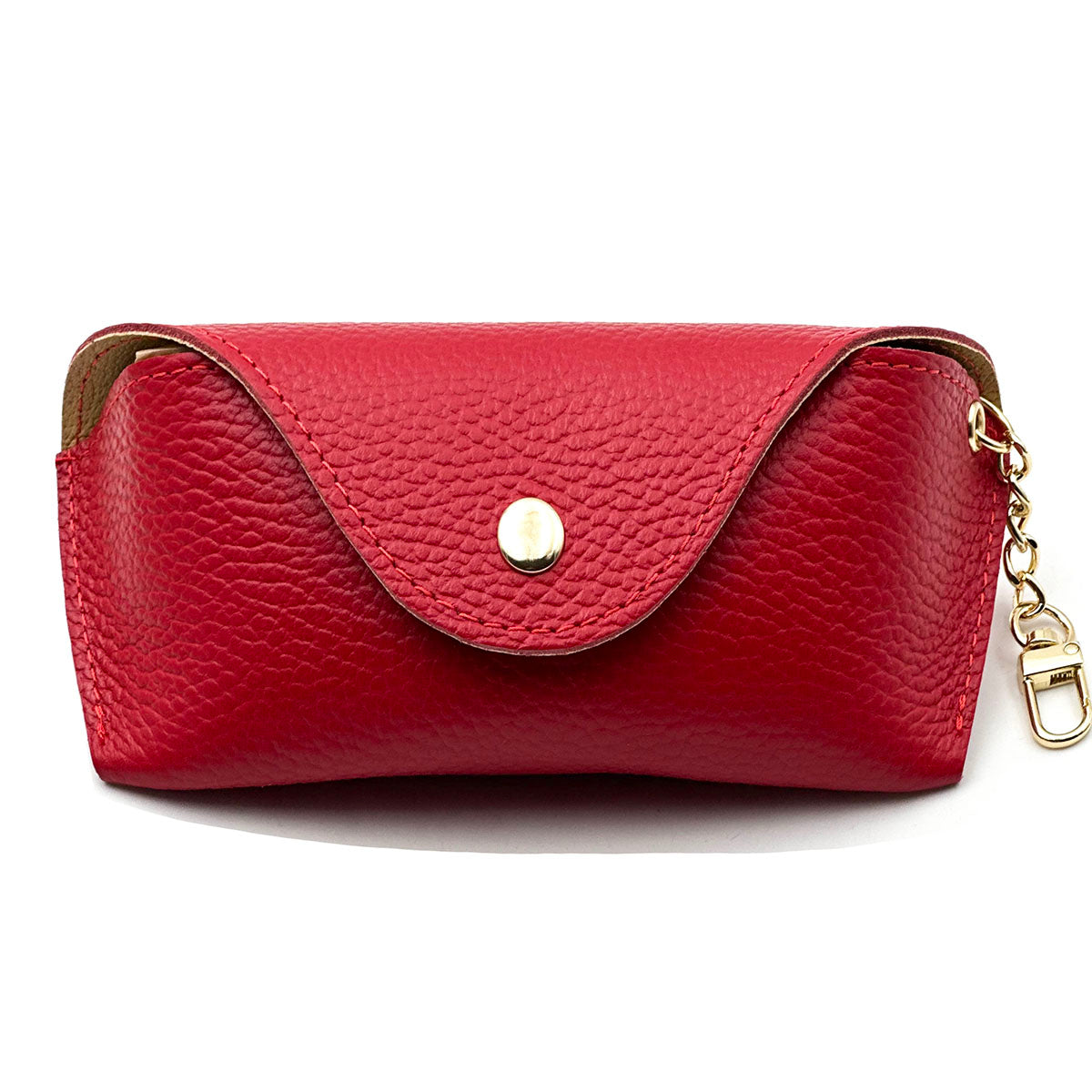 Lisetta Clip-On Italian Leather Glasses Case