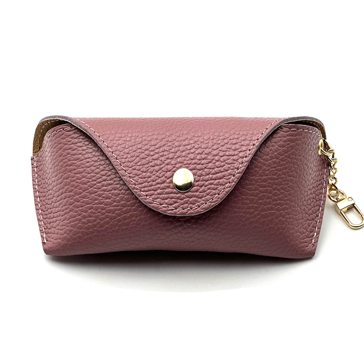 Lisetta Clip-On Italian Leather Glasses Case