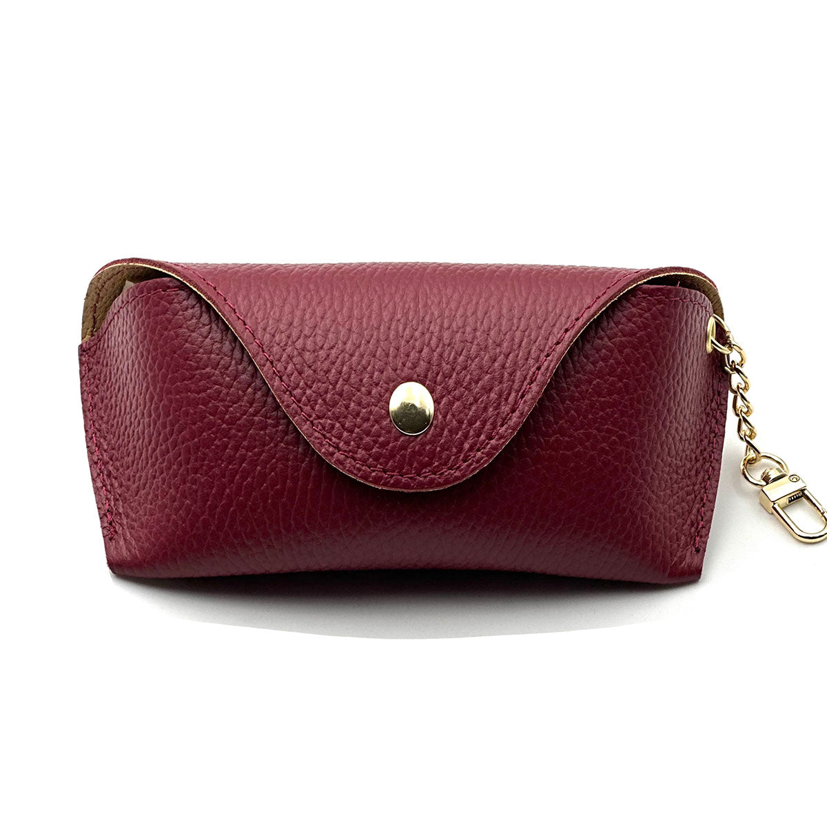 Lisetta Clip-On Italian Leather Glasses Case
