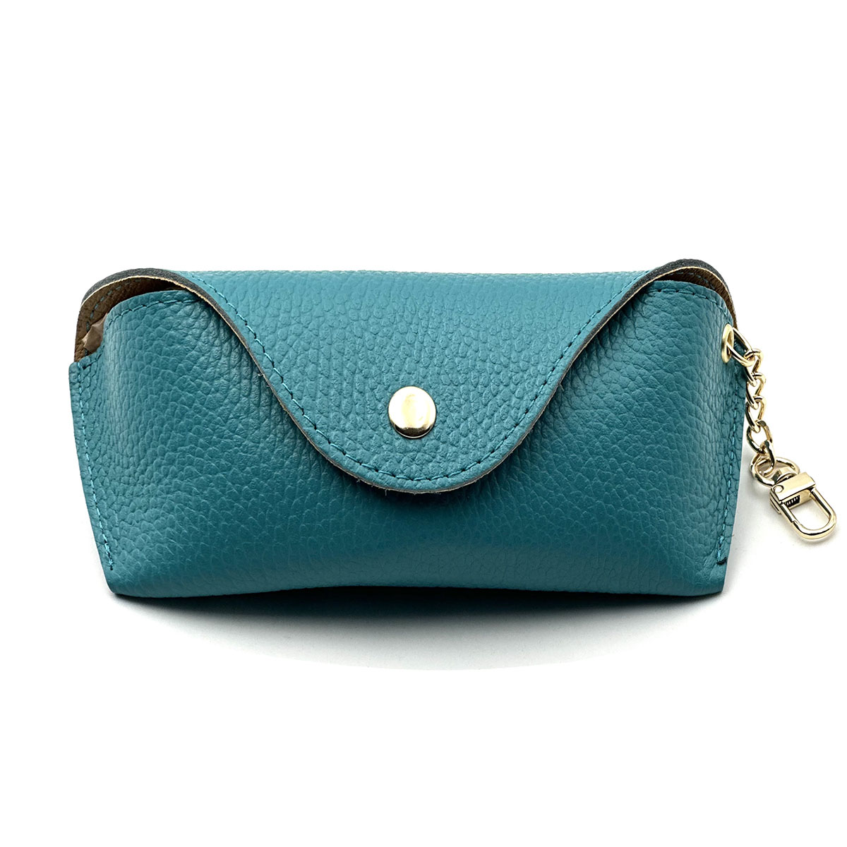 Lisetta Clip-On Italian Leather Glasses Case