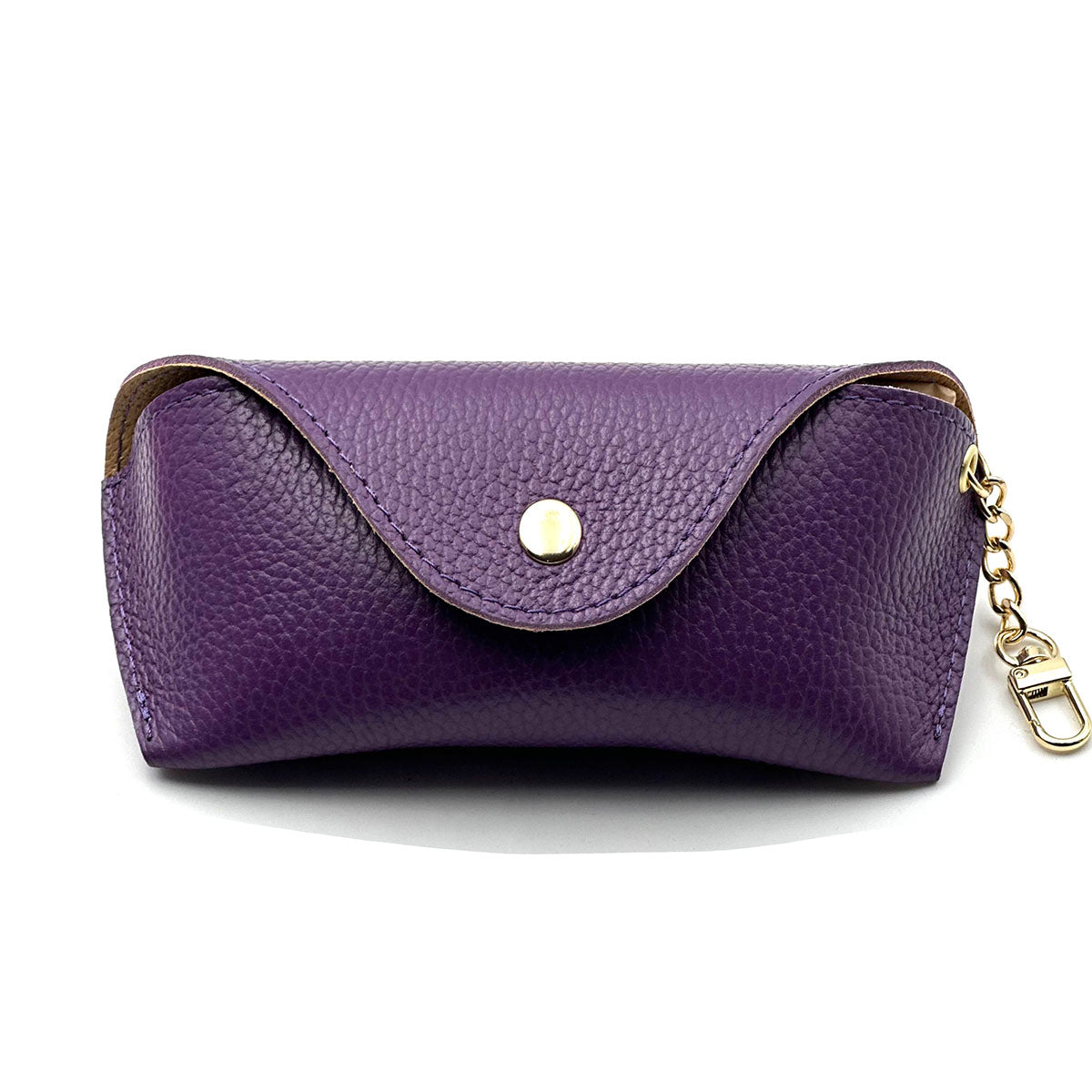 Lisetta Clip-On Italian Leather Glasses Case