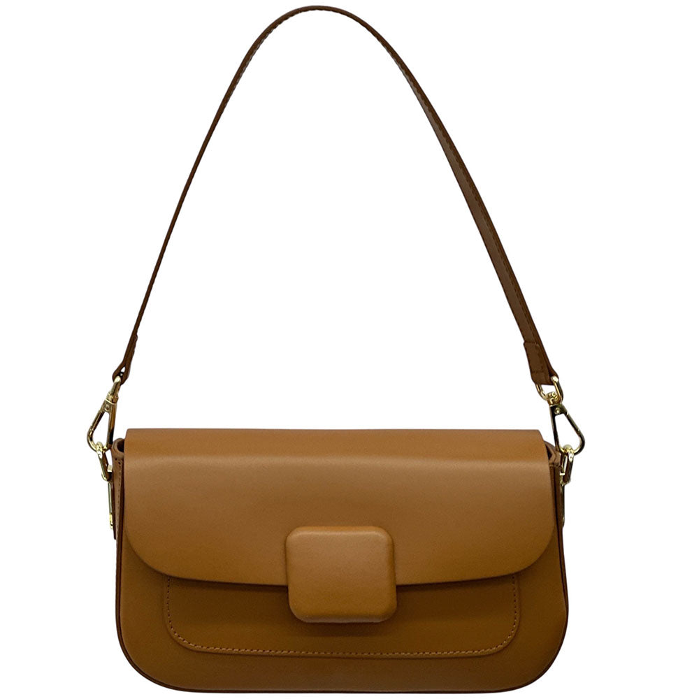 Serelia Cow Leather Shoulder and Crossbody Bag