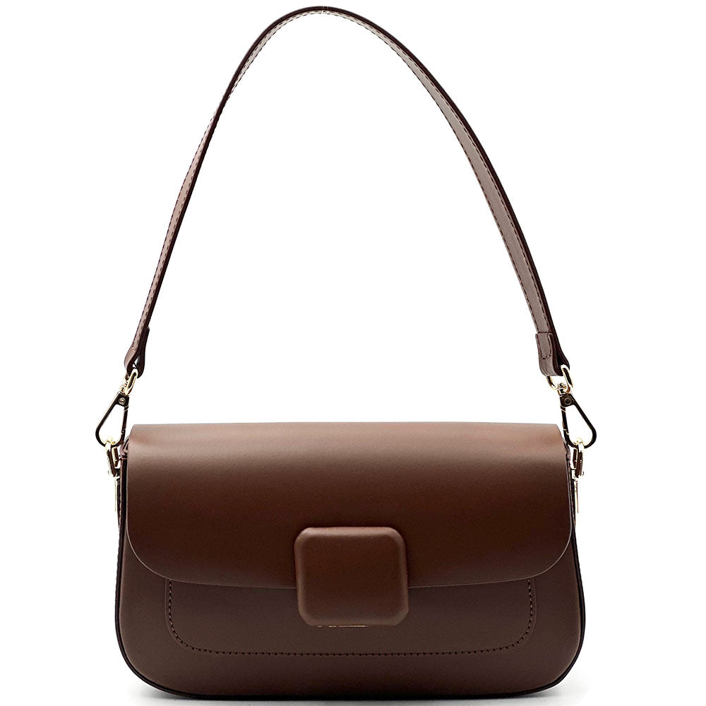 Serelia Cow Leather Shoulder and Crossbody Bag